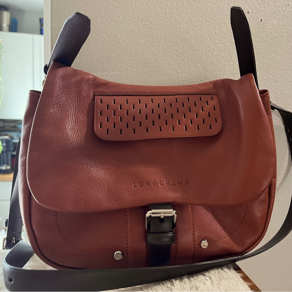 Longchamp Balzane Crossbody Bag in Brown